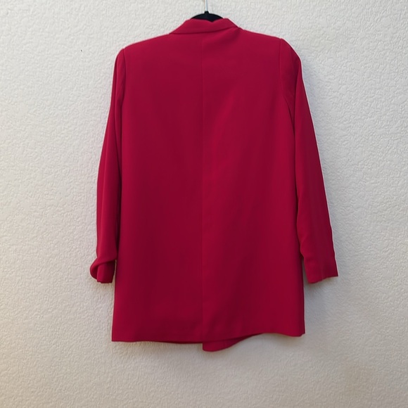 Mural Red Oversized Blazer - Size Small - Picture 2 of 4